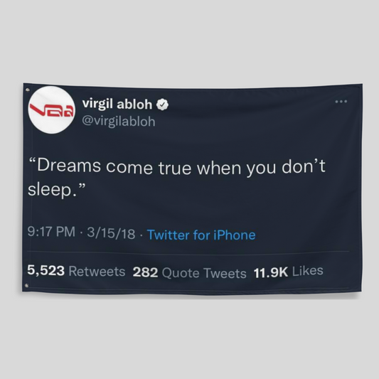 Dreams come true when you don't sleep. | Tweet