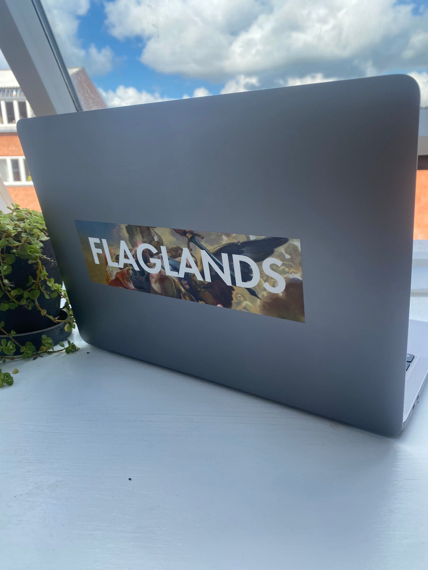 Flaglands Sticker (Kamp i himlen)