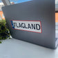 Flaglands Sticker (Nummerplade)