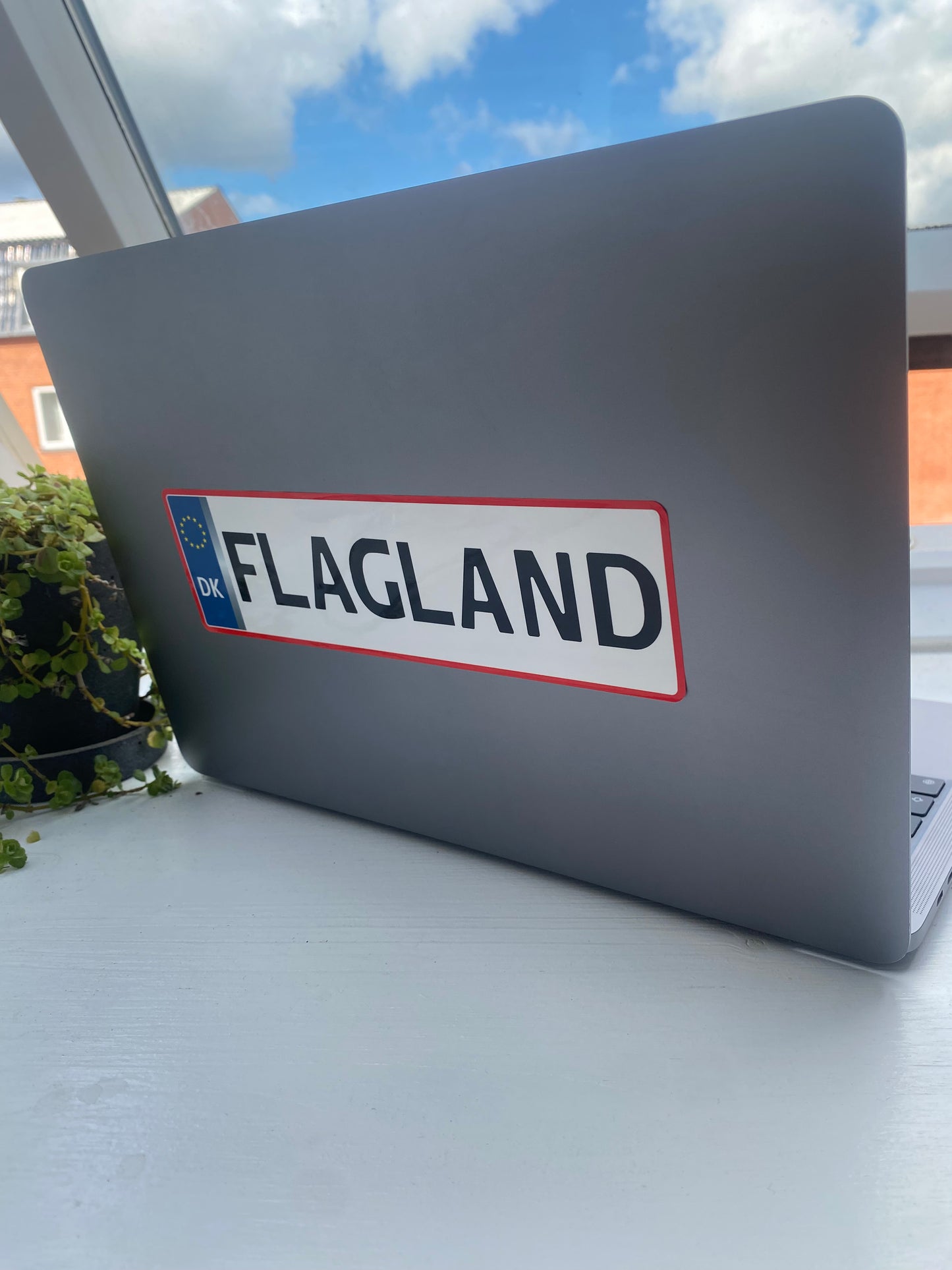 Flaglands Sticker (Nummerplade)